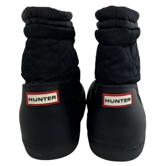 Hunter Women's Size 7 Original Short Quilted Waterproof Platform Snow Boots - Picture 6 of 8